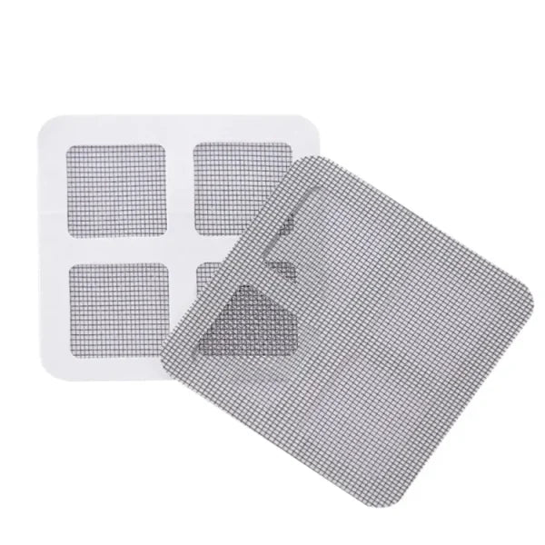 (pack Of 10) Multifunctional Net Sticker Drainer Net For Bathroom