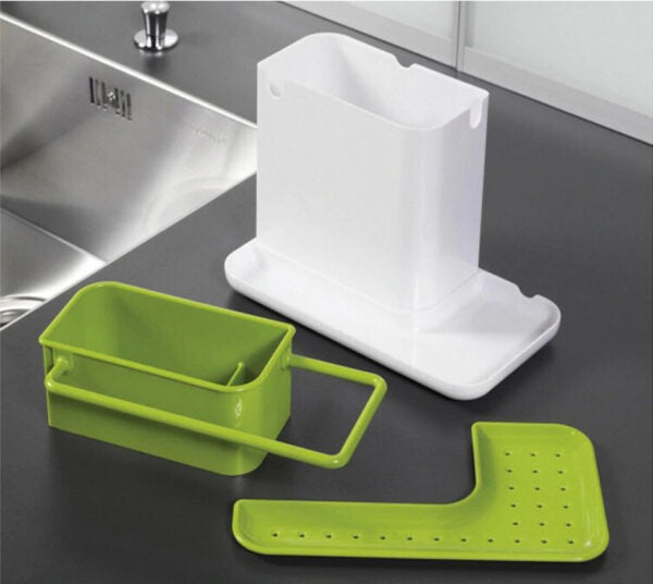 3-in-1 Soap Pump Dispenser With Sponge Holder Liquid
