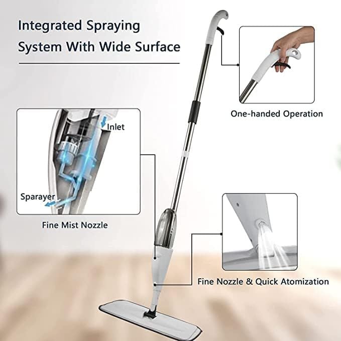 360° Microfiber Spray Mop