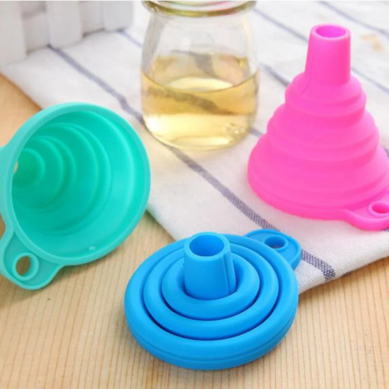 Silicone Oil Funnel, Kitchen Liquid Oil