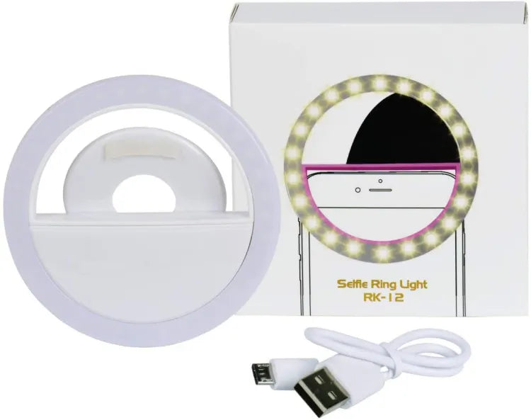 Selfie Ring Light With Led Camera