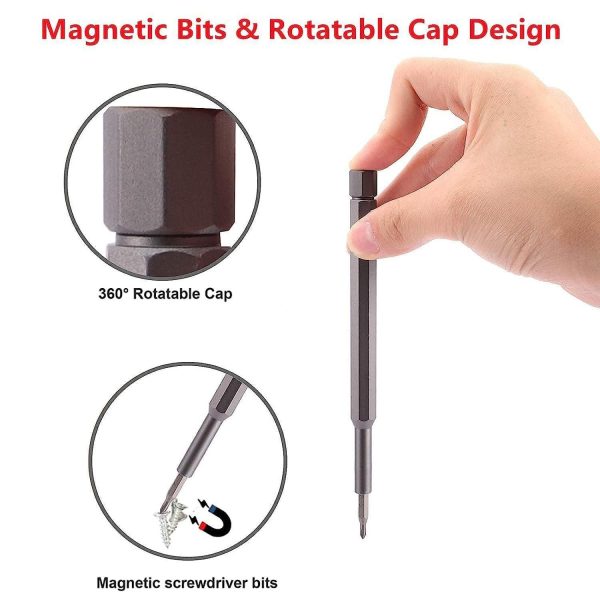 Tiny Magnetic Tools Kit - 24 In 1 Screw Driver
