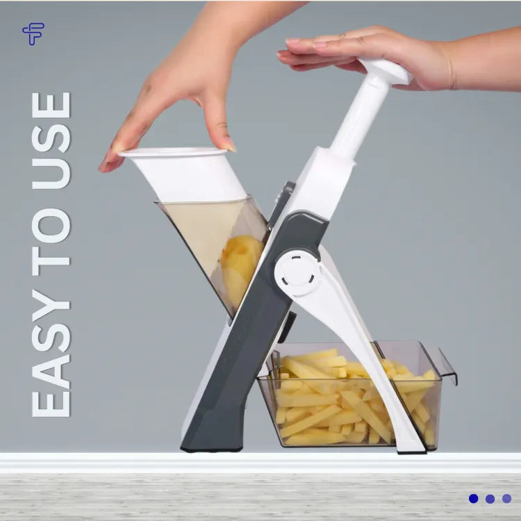 5-in-1 Mandoline Vegetable Slicer & Food Chopper