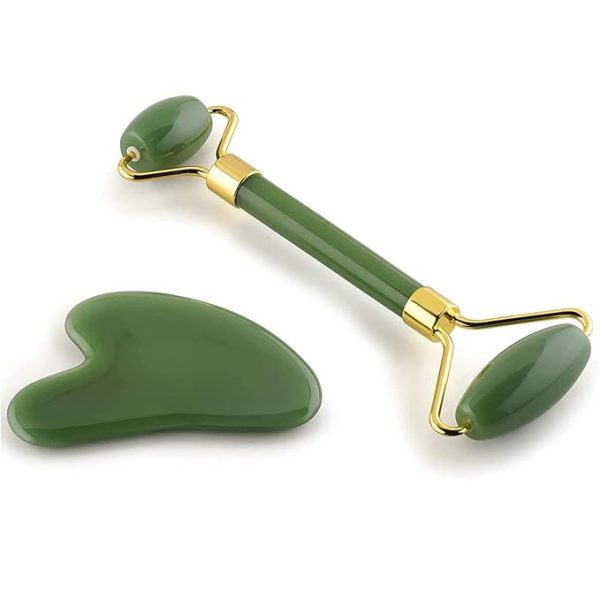 Jade Roller, Ice Roller and Derma Roller - Pack Of 3