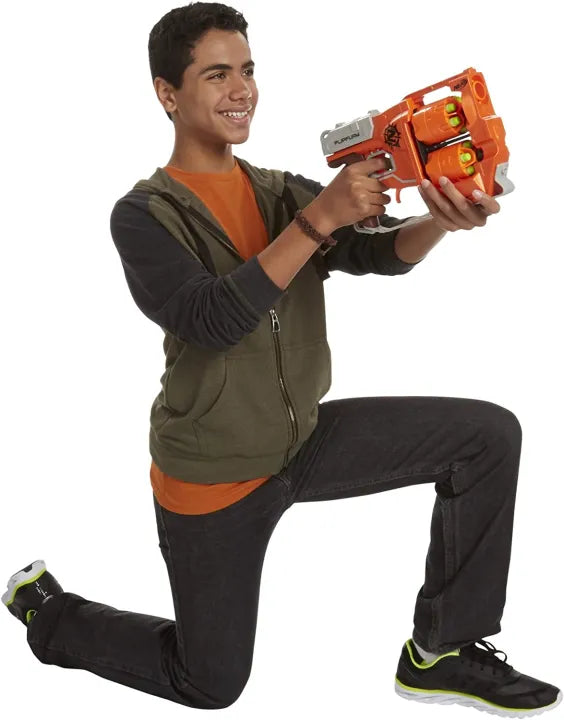 NERF FlipFury Zombie Blaster – Double Drum Action