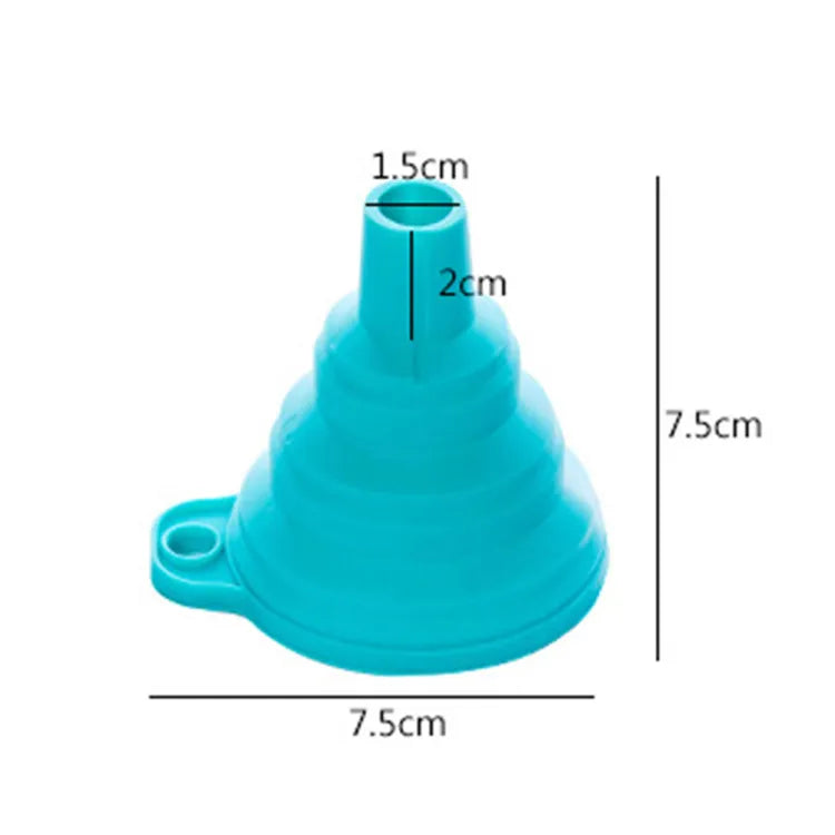Silicone Oil Funnel, Kitchen Liquid Oil