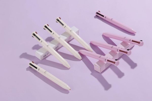 Multi-effect 4 In 1 Eyeliner Eyebrow Pencil Contour Pen