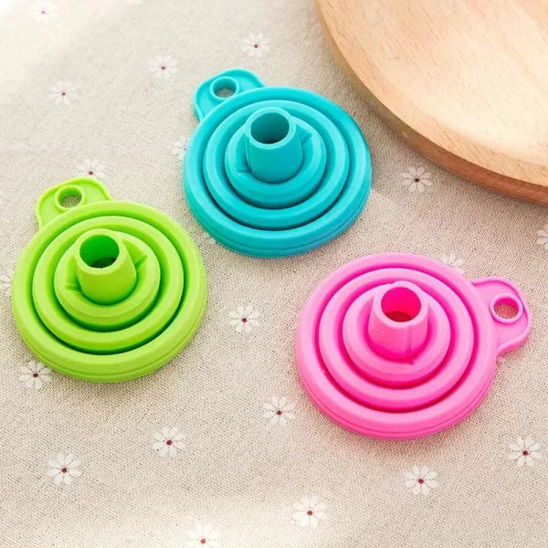 Silicone Oil Funnel, Kitchen Liquid Oil