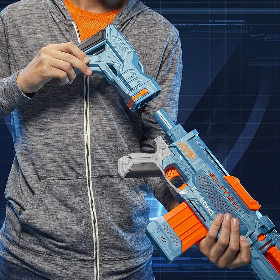 Nerf Elite 2.0 Echo Rifle Blaster with Scope (20 Darts)