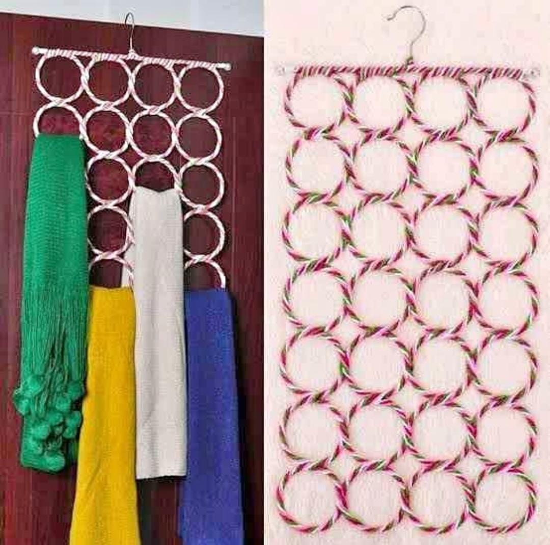 28 Holes Scarf Hanger / Tie Hanger