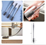 Silicone Bottle Cleaning Brush With Long Handler