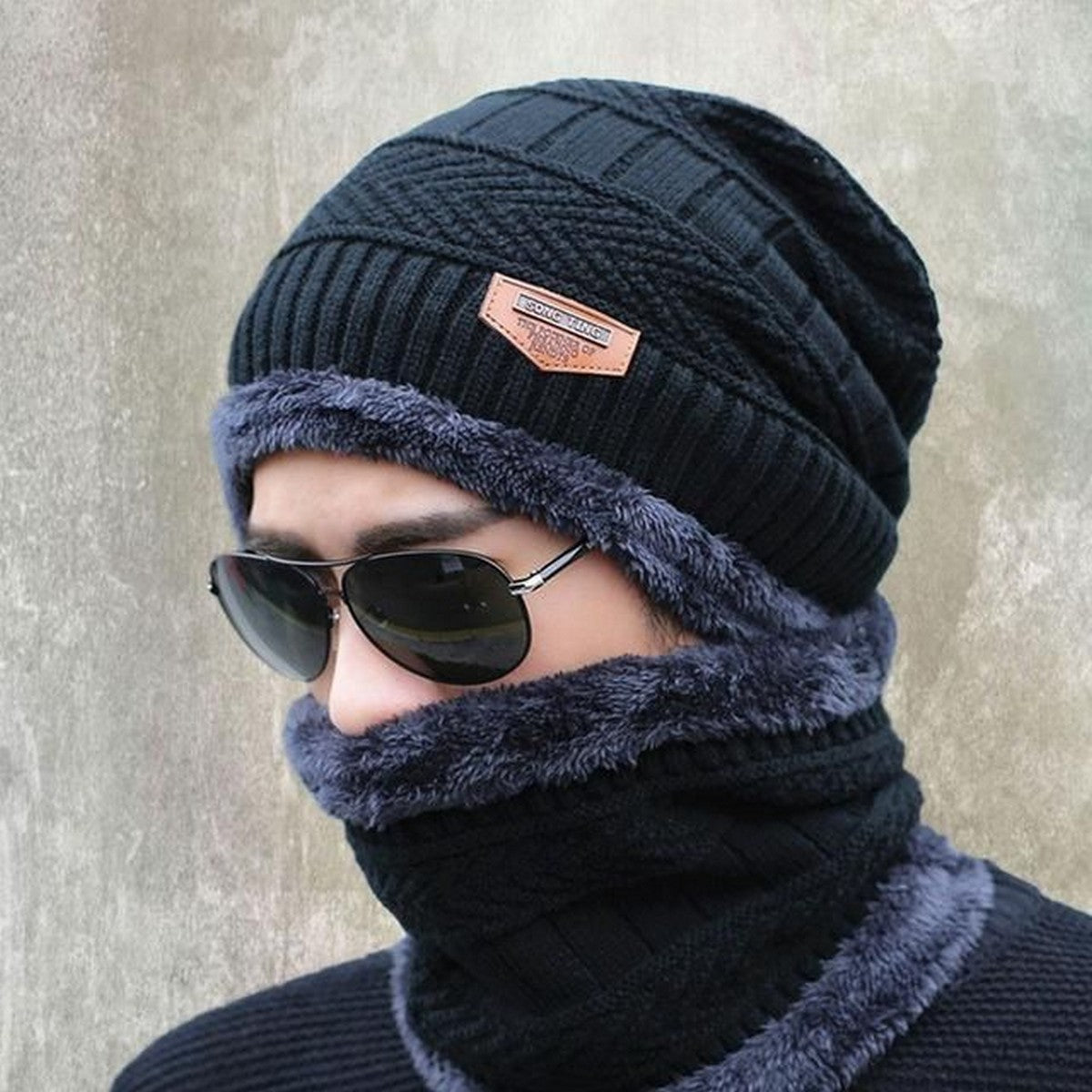 Winter Cap And Neck Elastic
