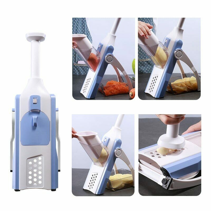5-in-1 Mandoline Vegetable Slicer & Food Chopper