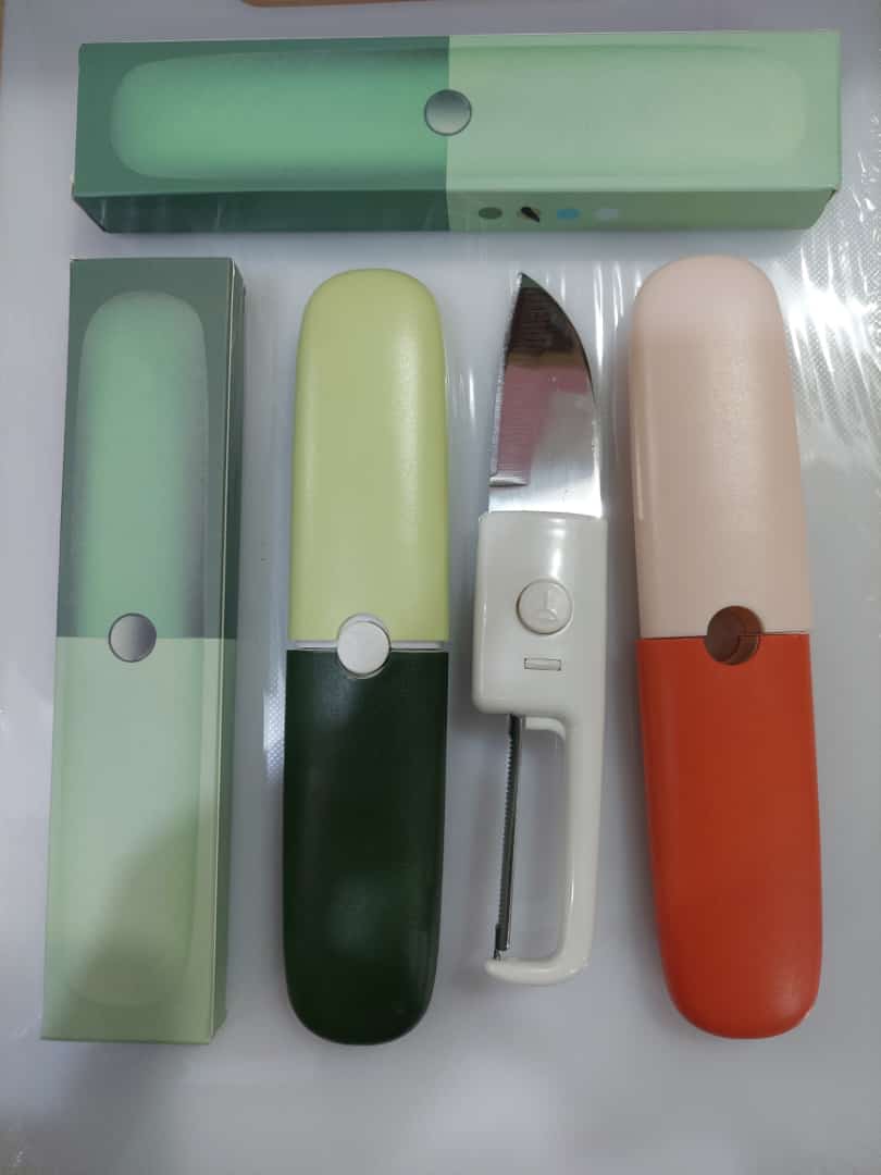 Stainless Steel 2 In 1 Fruit Cutting Knife