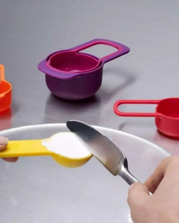 Measuring Cup And Spoon Set – 6pcs