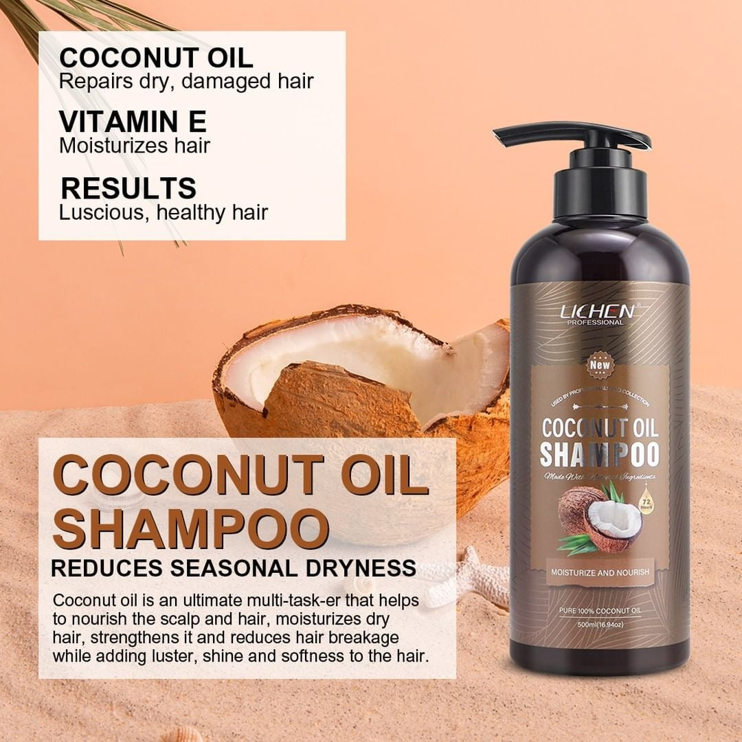 Lichen Coconut Oil Shampoo (500ml)