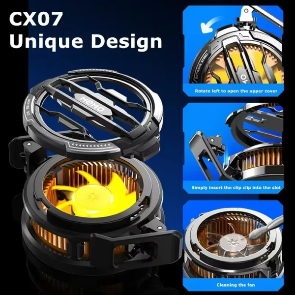 Memo Cx07 Mobile Phone Magnetic – Cooling Fan Radiator