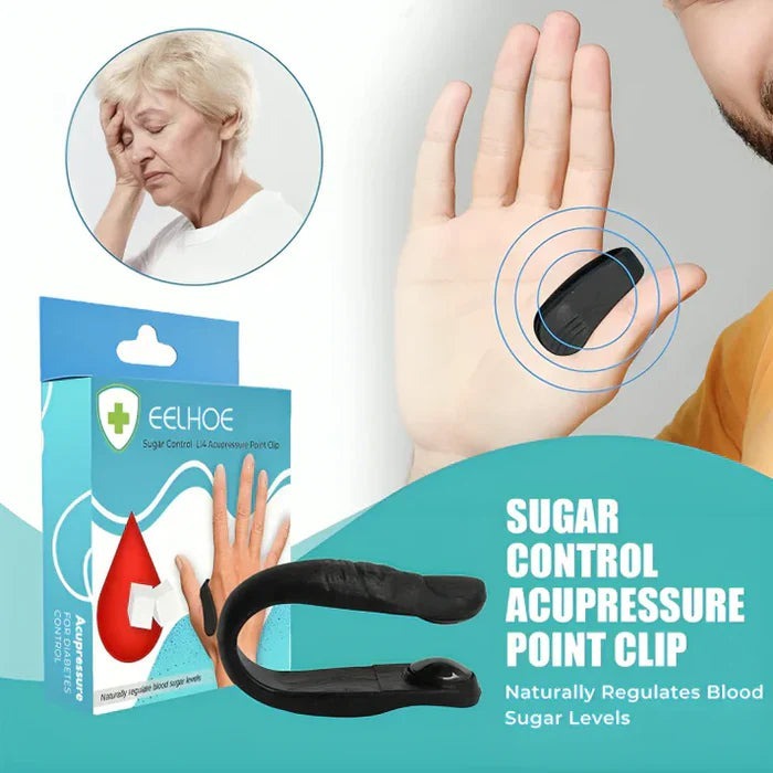 Portable Acupressure Clip - Sugar Control ( IMPORTED )