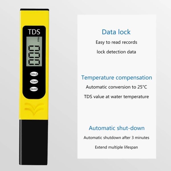 Tds Meter Digital Lcd Pen Tester | Water Quality