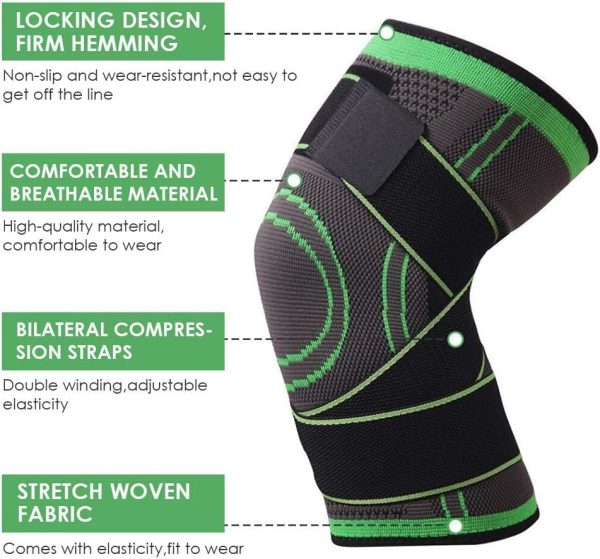 Adjustable 3D Knee Support Band