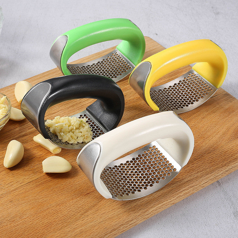 Stainless Steel Handheld Ginger Garlic Curve Mincer