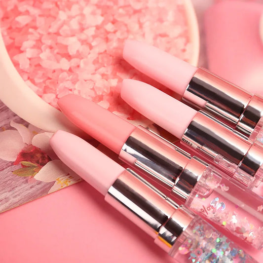 Lipstick Gel Pen Colorful Cute Black Ink Pen