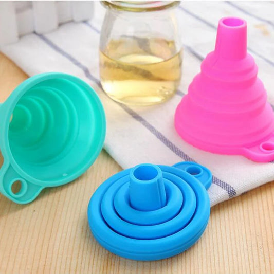Silicone Oil Funnel, Kitchen Liquid Oil
