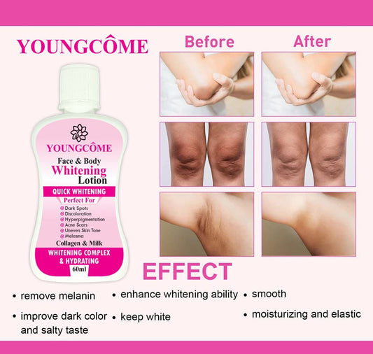 Youngcome 60ml Face Body Whitening Lotion