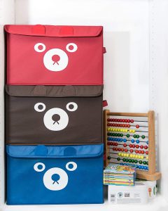 1 Pc Panda Design Folding Storage Bins Quilt Basket Kid Toy