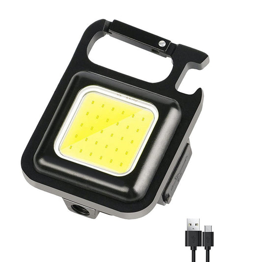 Multifunction 500 Lumens Mini Pocket Cob Led Portable Keychain