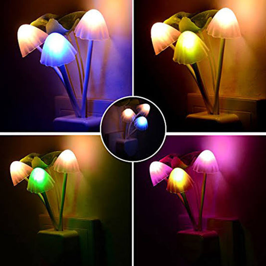 Mushroom Led Night Light For Home