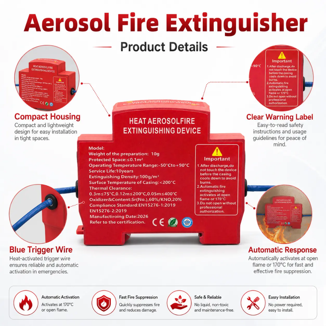 Automatic Heat Fire Extinguisher