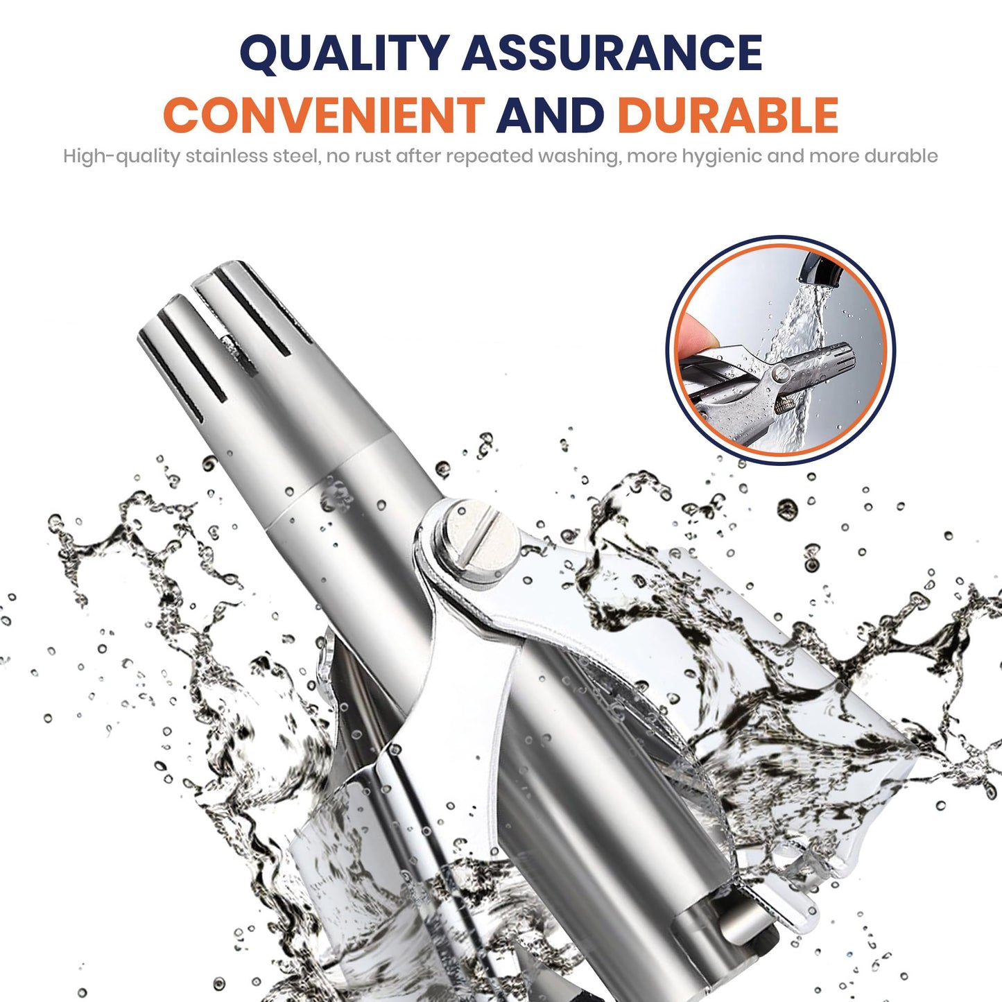 Manual Ear & Nose Hair Trimmer Clipper (Imported)