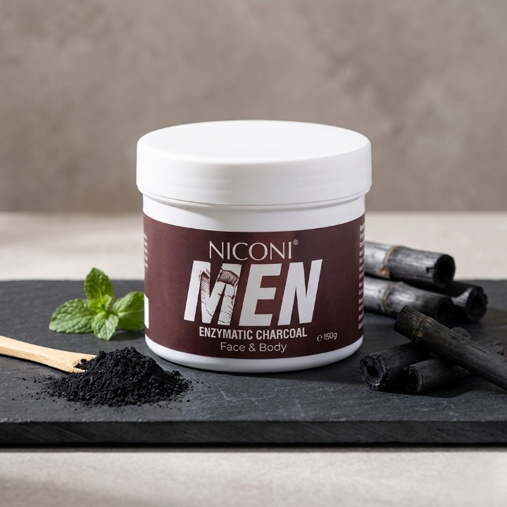 Niconi Men Enzyme De-Tan Pack For Face & Body (Imported )