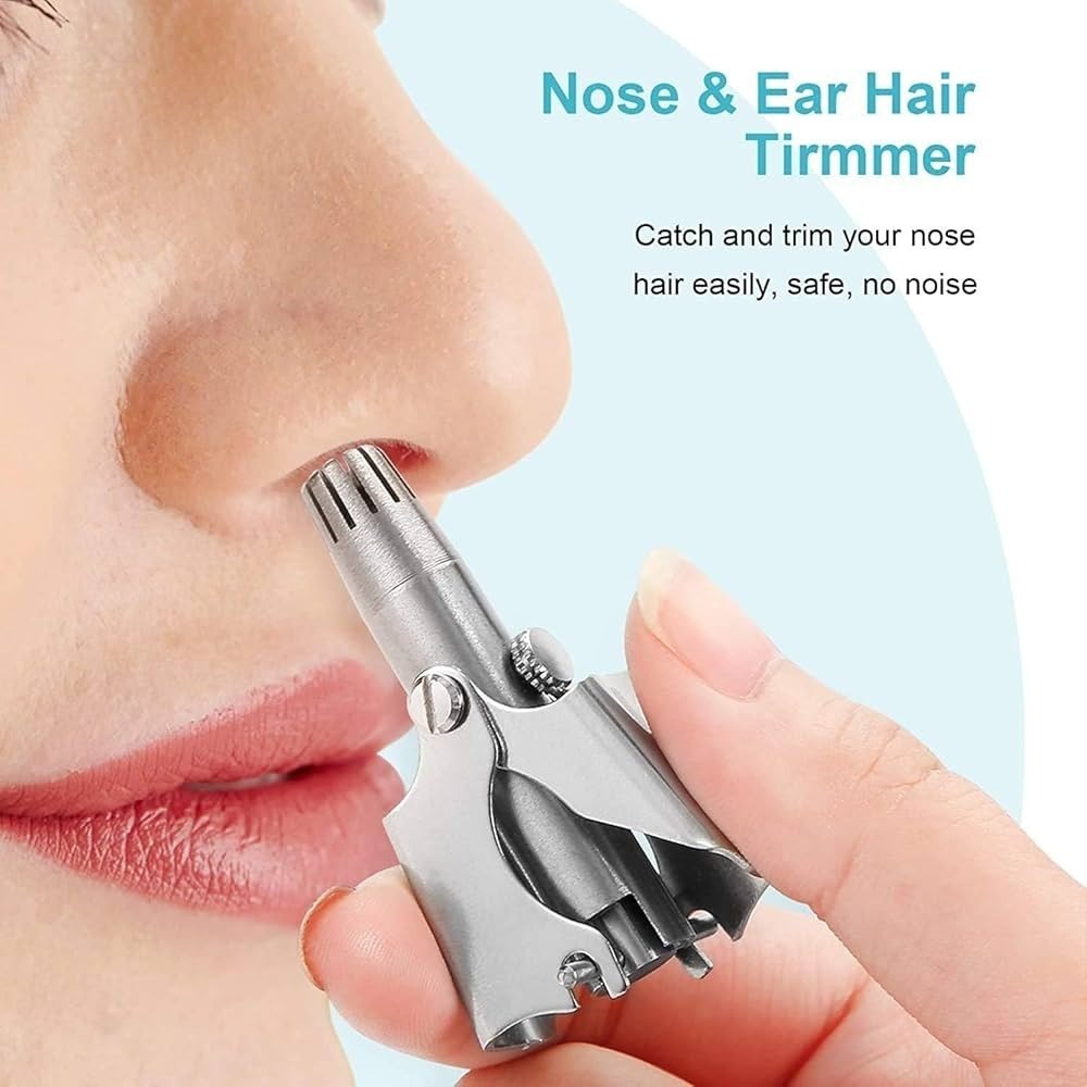 Manual Ear & Nose Hair Trimmer Clipper (Imported)