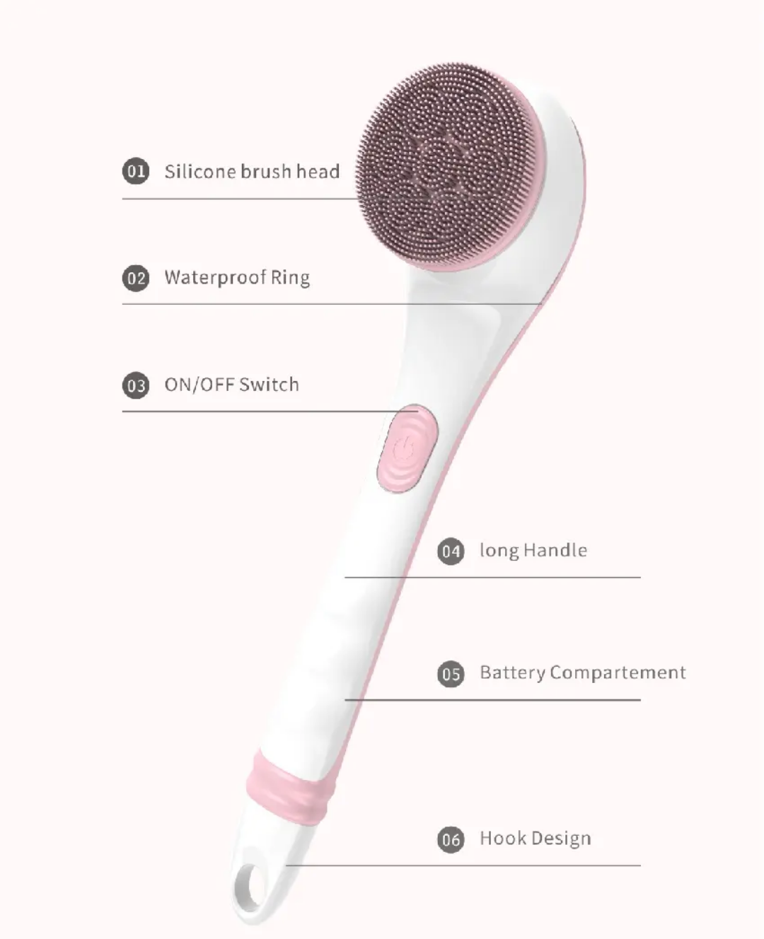 Electric Shower Brush (Imported )