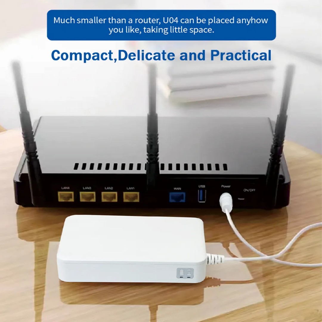 Mini UPS Router Power Bank 12V (Imported)