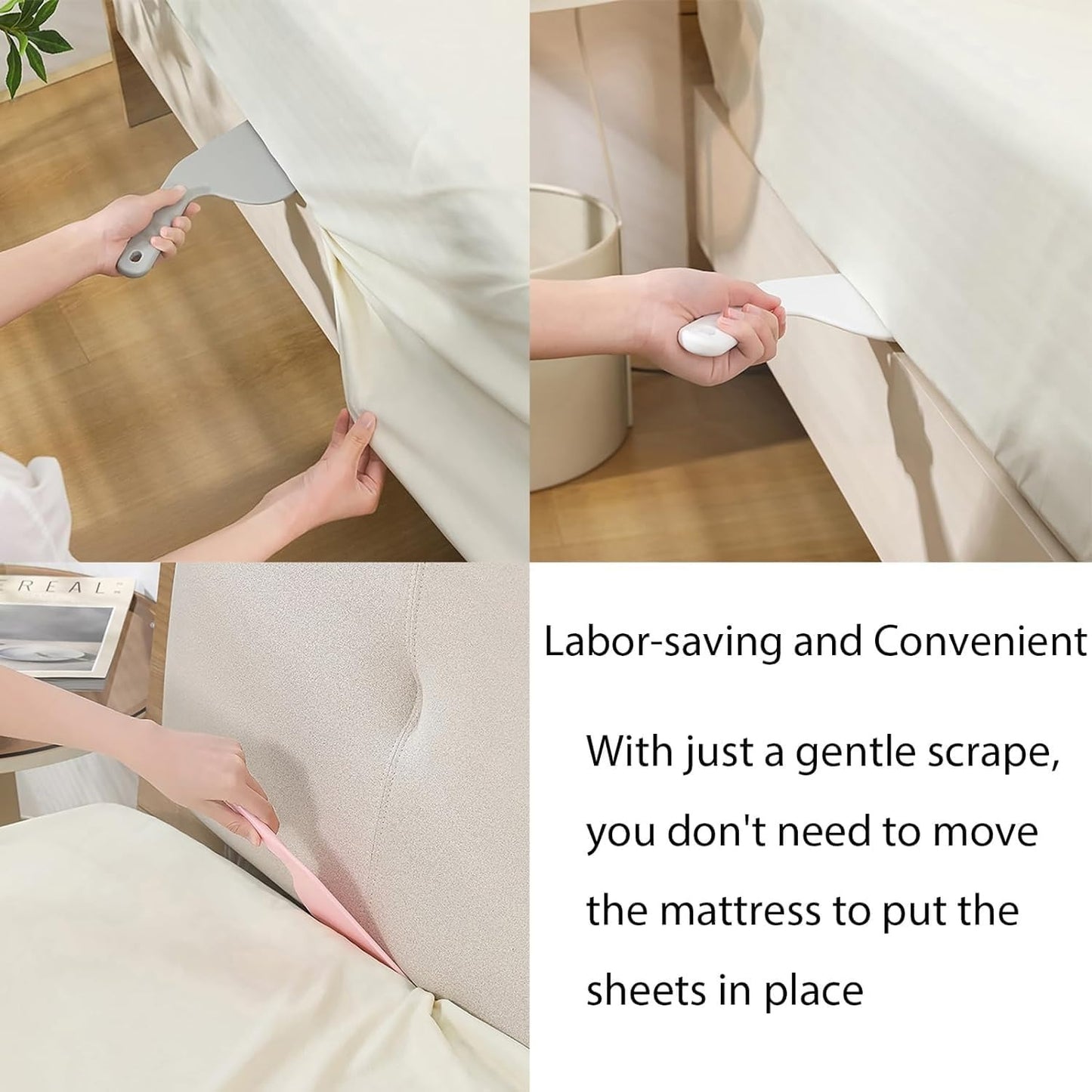 Bed Sheet Tucker – Easy Bed-Making Tool for Neat, Wrinkle-Free Sheets