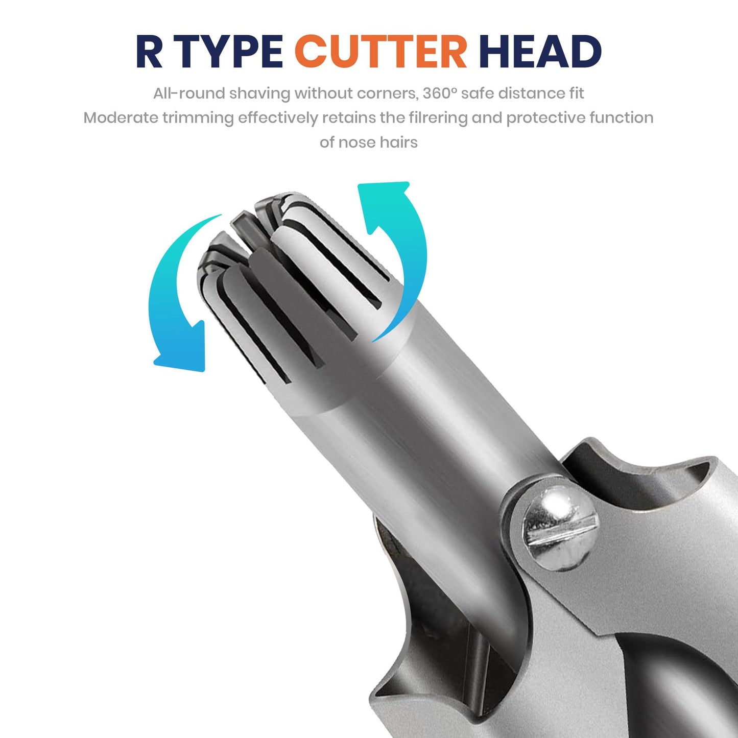 Manual Ear & Nose Hair Trimmer Clipper (Imported)