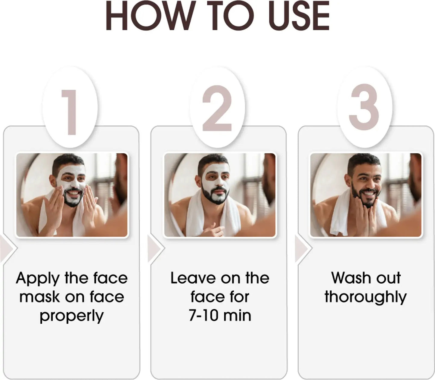 Niconi Men Enzyme De-Tan Pack For Face & Body (Imported )