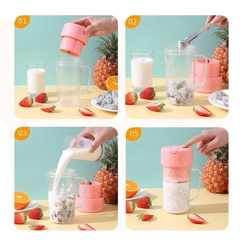 Mini Portable Juicer Blender Rechargeable (Imported)