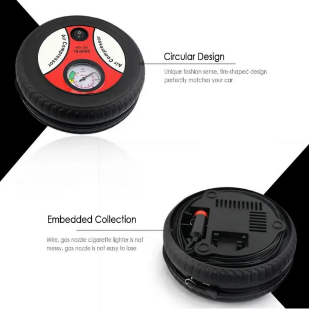 Portable Car Air Pump Heavy Duty (Imported)