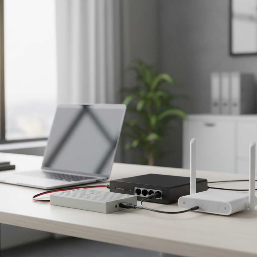 Mini UPS Router Power Bank 12V (Imported)