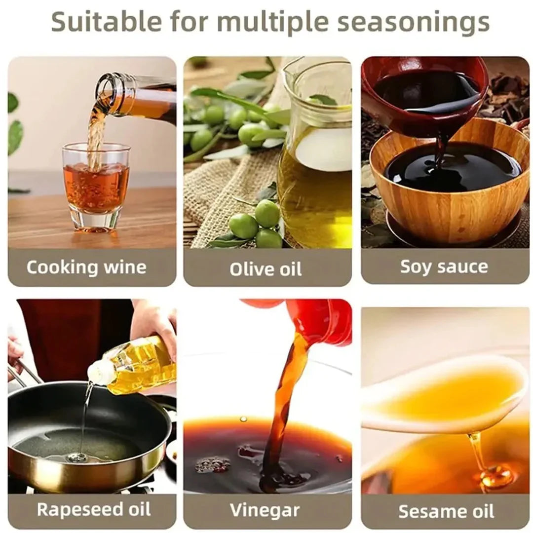 2 In 1 Oil Sprayer Bottle (Imported )