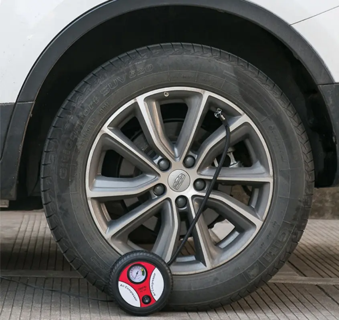 Portable Car Air Pump Heavy Duty (Imported)