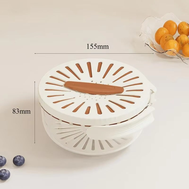 Multi-Functional Vegetable & Fruit Cleaning Basket (Imported)