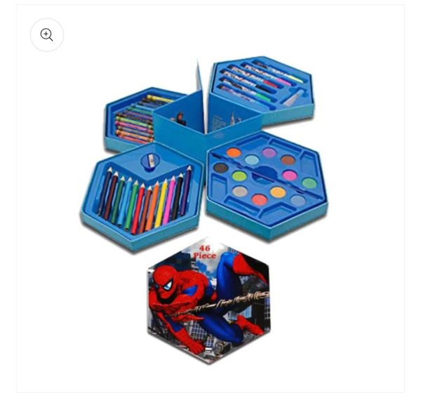 46 Pcs Painting Colour Kit For Kids, Fun Disney/