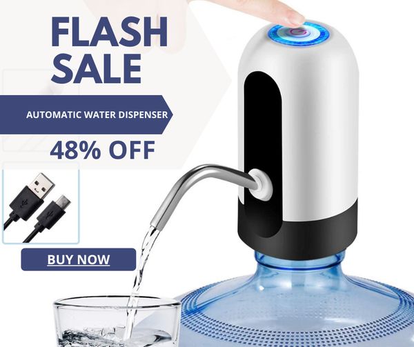 Automatic Water Dispenser Pump USB Rechargeable (Imported)