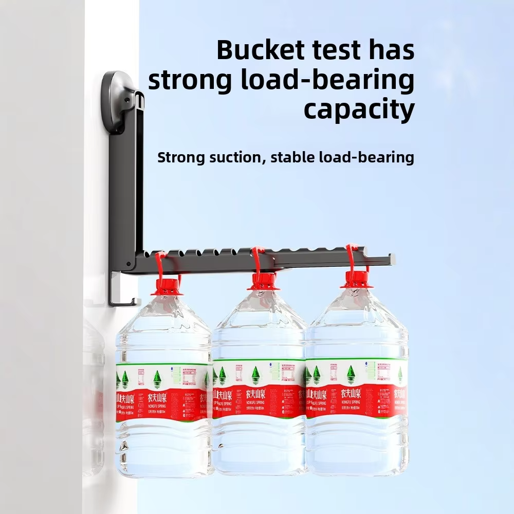 Folding Wall Mounted Clothes Drying Rack (Imported)