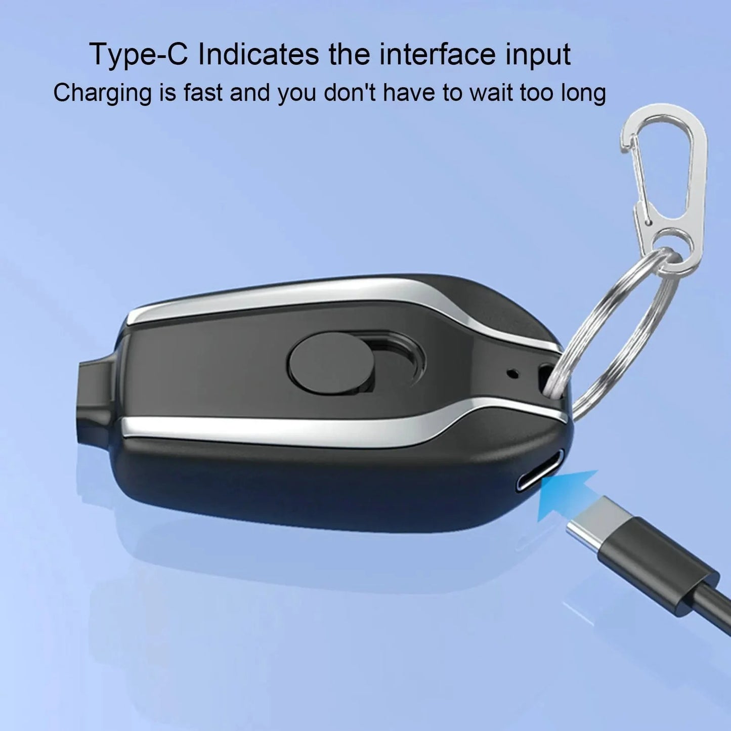 Mini Portable Keychain Power Bank Charger (Imported)